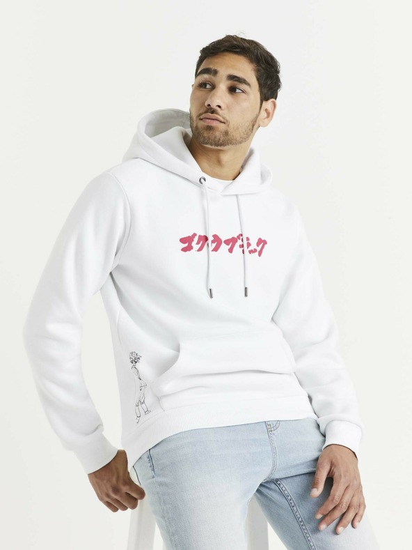 Celio Lvedrag4 Sweatshirt Blanco