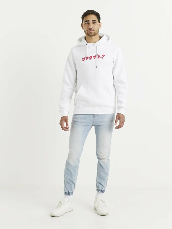 Celio Lvedrag4 Sweatshirt Blanco