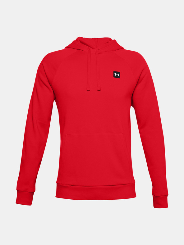 Under Armour Rival Fleece Hoodie Sweatshirt Rojo