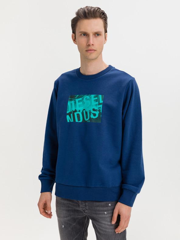 Diesel S-Grik-K31 Sweatshirt Azul