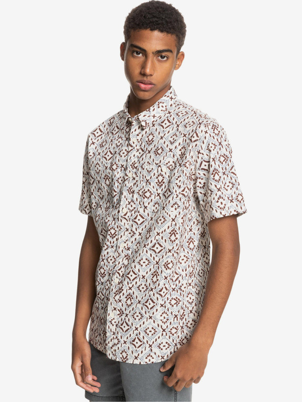 Quiksilver Baja Blues Shirt Blanco