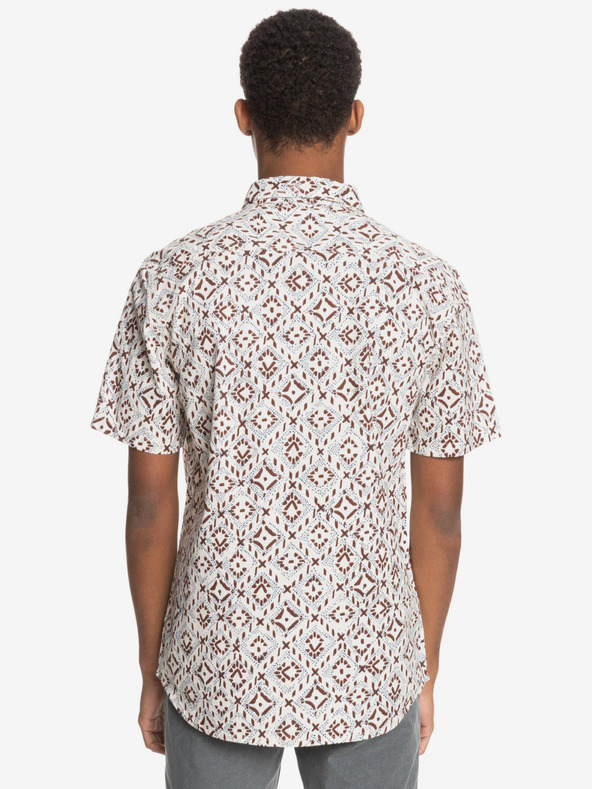 Quiksilver Baja Blues Shirt Blanco