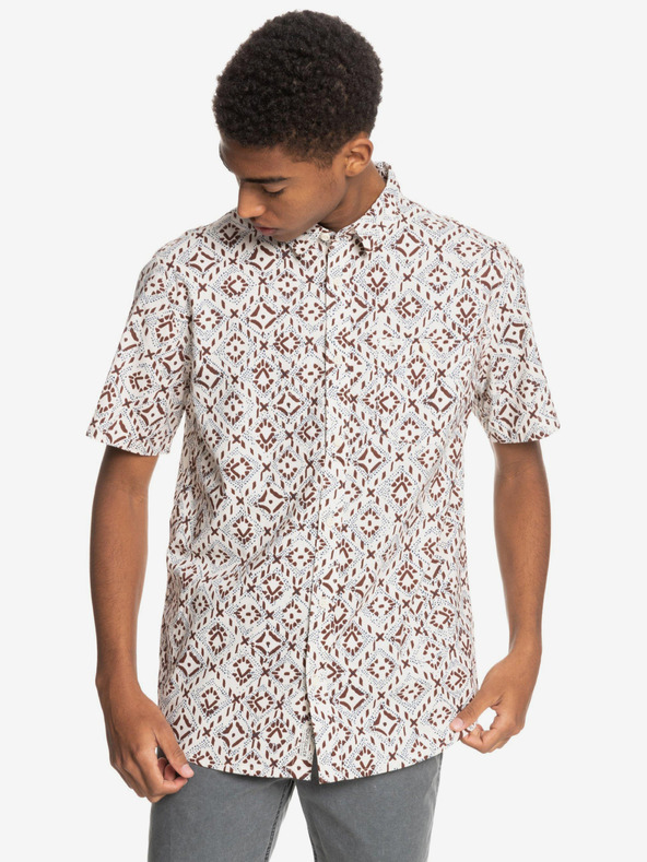 Quiksilver Baja Blues Shirt Blanco