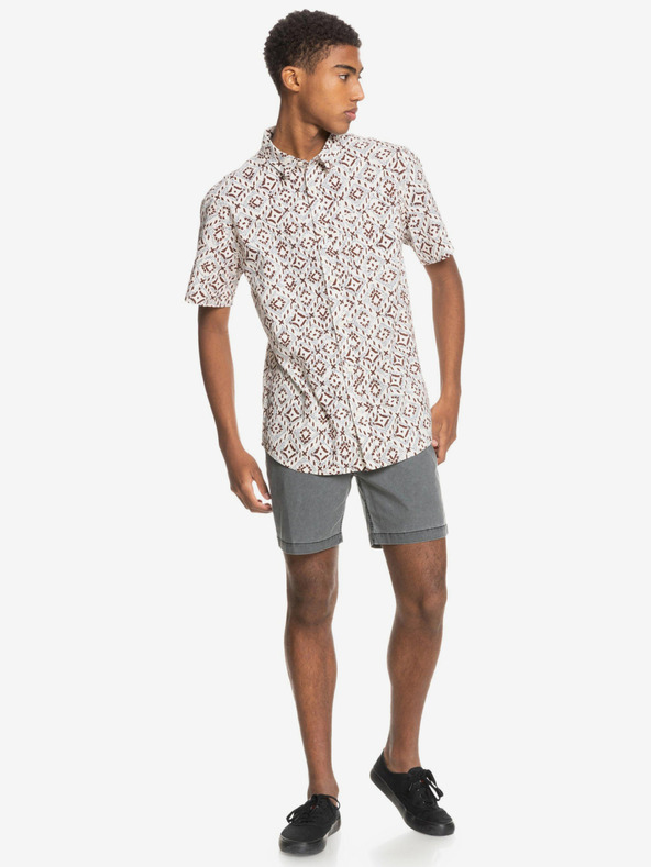 Quiksilver Baja Blues Shirt Blanco