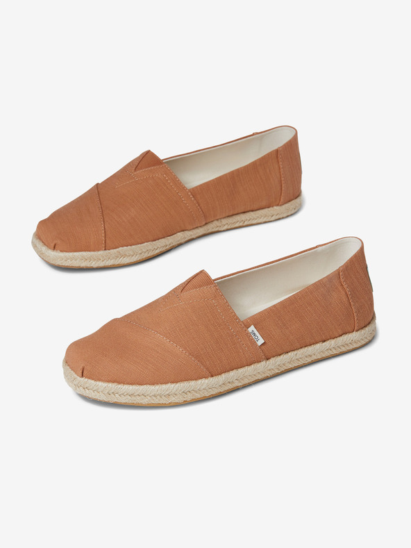 TOMS Espadrilky Hnědá