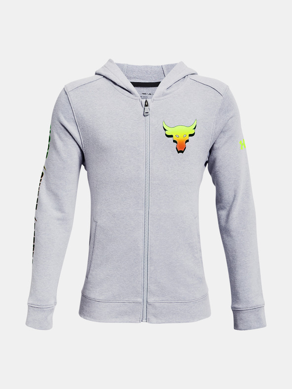 Under Armour Project Rock Kids Sweatshirt Gris