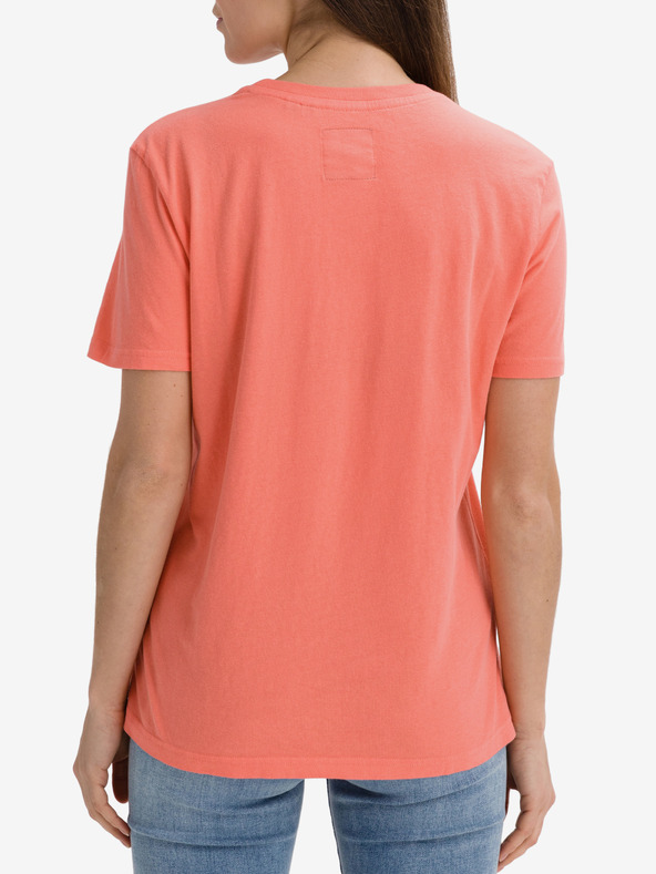 SuperDry Metallic T-shirt Rojo