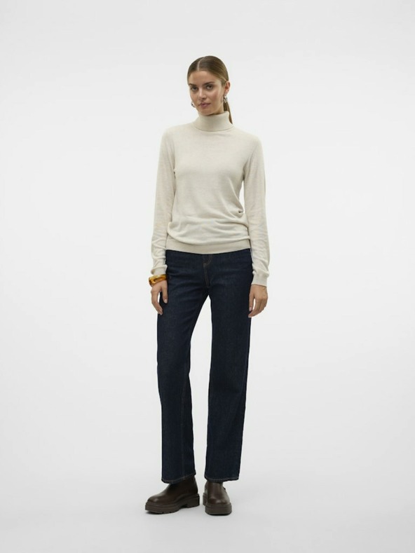 Vero Moda Iris Turtleneck Beis