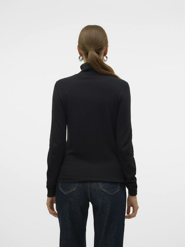 Vero Moda Iris Turtleneck Negro