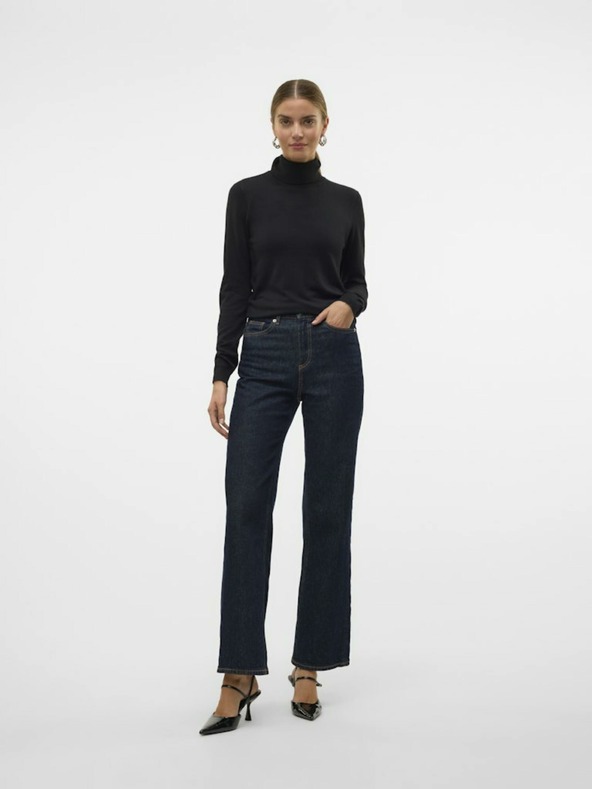 Vero Moda Iris Turtleneck Negro