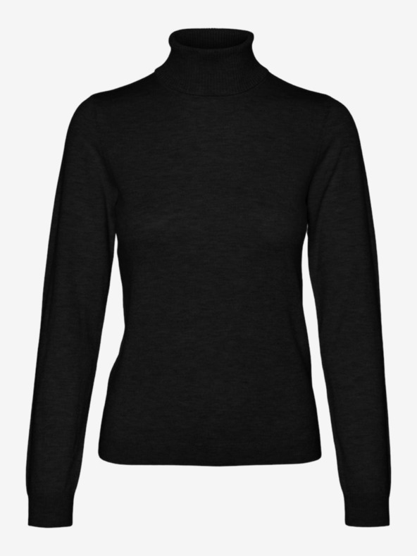 Vero Moda Iris Turtleneck Negro