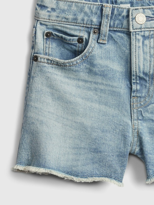 GAP Pantalón Corto Infantil Azul