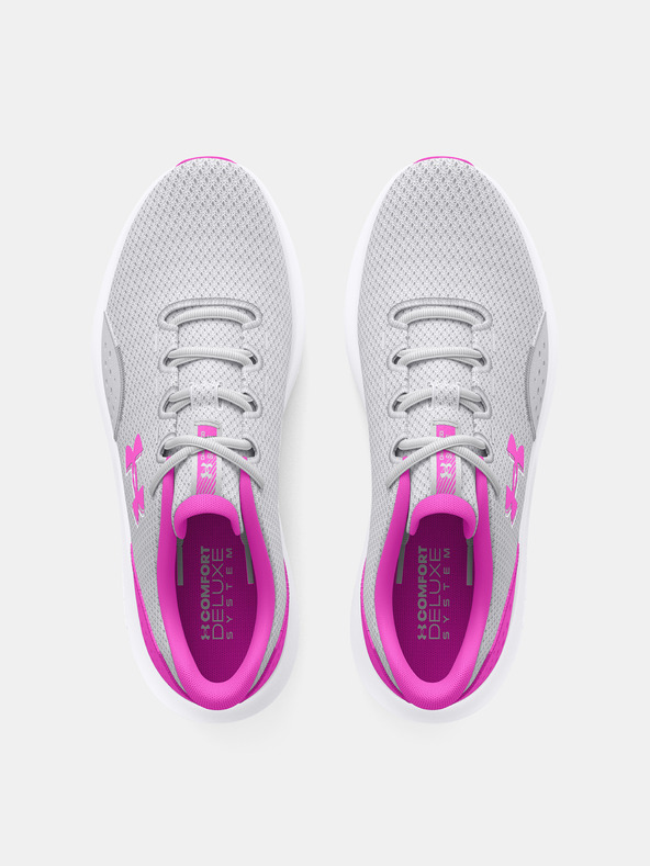 Under Armour UA W Charged Surge 4 Tenisky Šedá