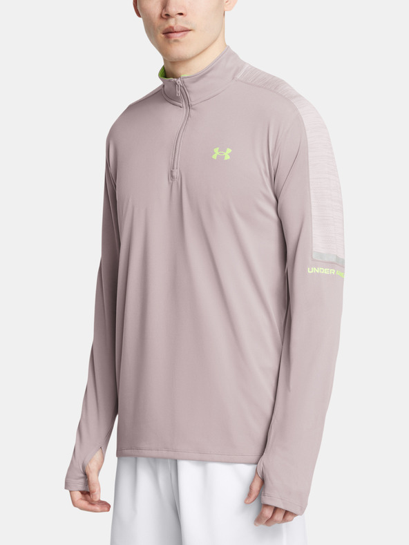 Under Armour UA Tech Utility 1/4 Zip T-shirt Gris