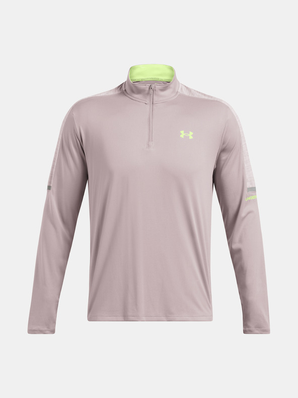 Under Armour UA Tech Utility 1/4 Zip T-shirt Gris