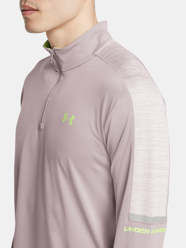 Under Armour UA Tech Utility 1/4 Zip T-shirt Gris