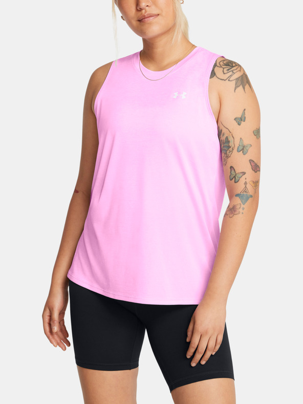 Under Armour Tech Tank Twist Top Rosa