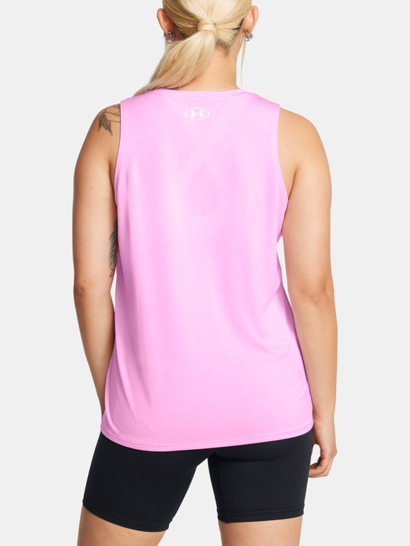 Under Armour Tech Tank Twist Top Rosa