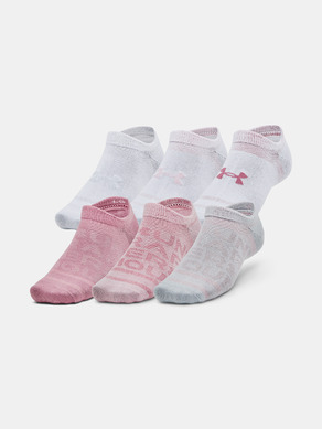 Under Armour UA Essential No Show Ponožky 6 párů