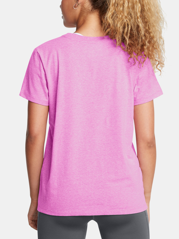 Under Armour UA Rival Core SS T-shirt Violeta