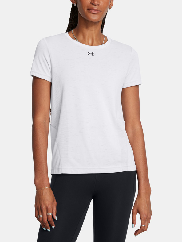 Under Armour Vanish Seamless Loose SS T-shirt Blanco