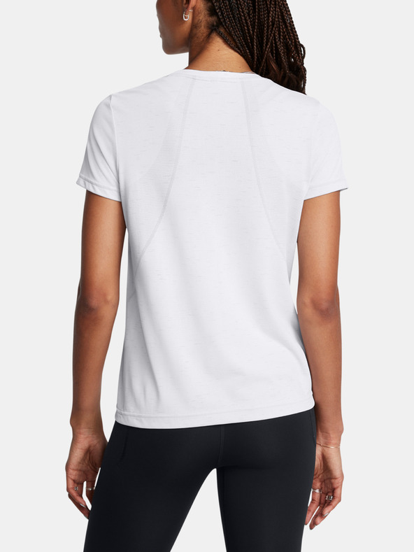 Under Armour Vanish Seamless Loose SS T-shirt Blanco