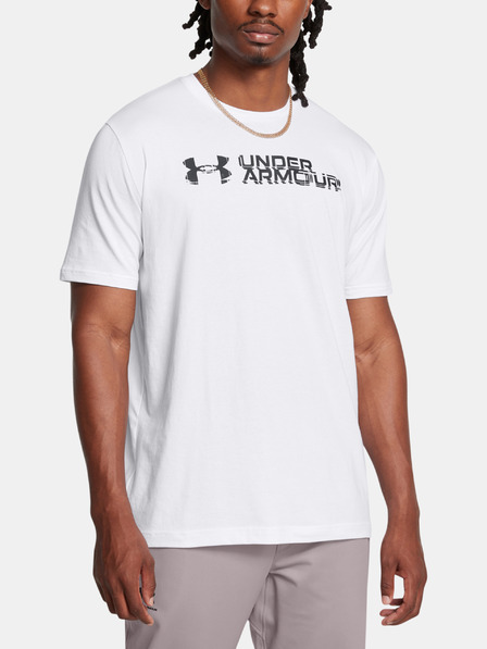 Under Armour UA M Sliced Wordmark 60/40S SS Triko