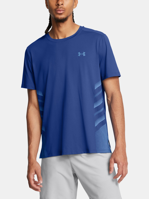 Under Armour UA Launch Elite Graphic SS T-shirt Azul