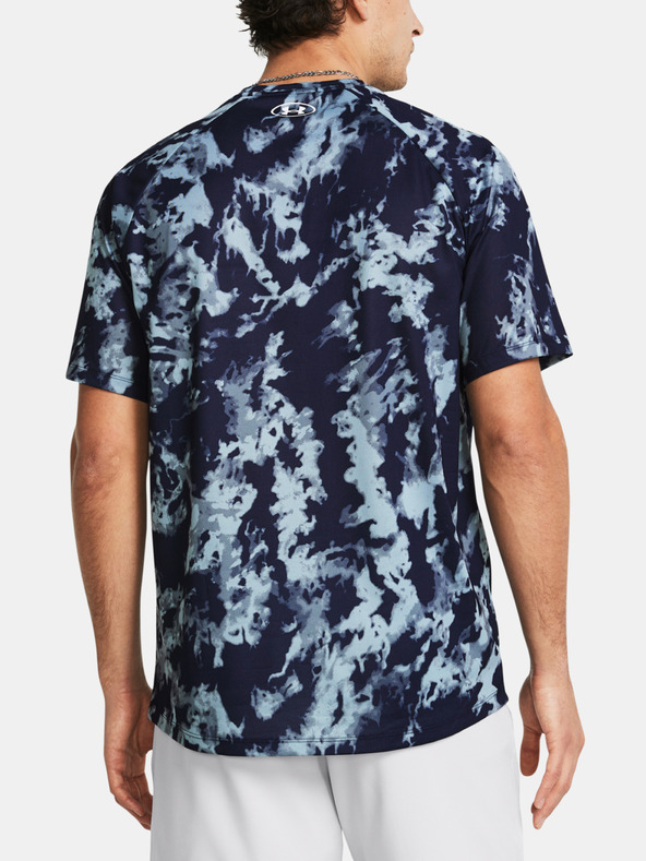 Under Armour UA Tech Abc Camo SS T-shirt Azul