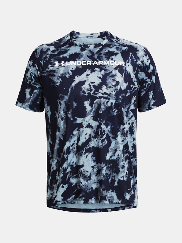 Under Armour UA Tech Abc Camo SS T-shirt Azul