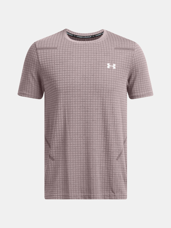 Under Armour Vanish Seamless Grid SS T-shirt Gris