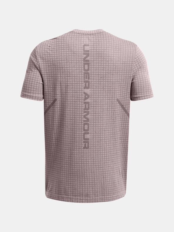 Under Armour Vanish Seamless Grid SS T-shirt Gris