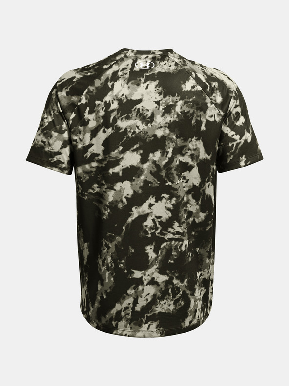 Under Armour UA Tech Abc Camo SS T-shirt Verde