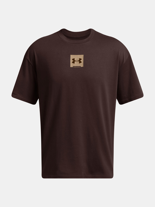 Under Armour UA M HW OS Sm Box SS T-shirt Marrón