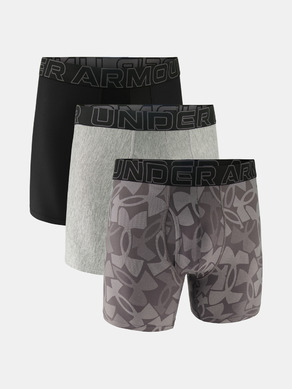 Under Armour M UA Perf Tech Nov 6in Boxerky 3 ks