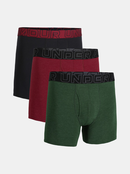 Under Armour M UA Perf Cotton 6in Boxerky 3 ks