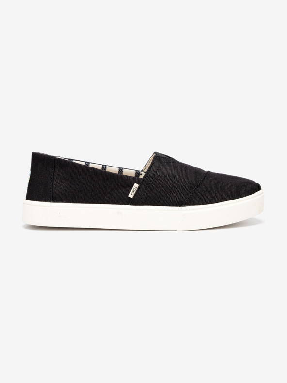 TOMS Zapatos Slip On Negro