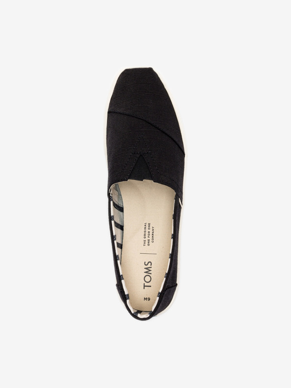 TOMS Zapatos Slip On Negro