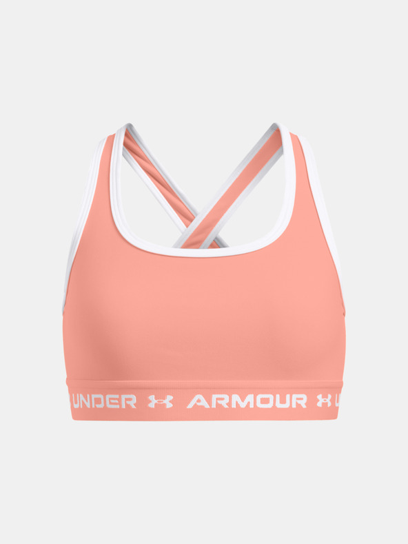 Under Armour G Crossback Mid Solid Podprsenka dětská Oranžová