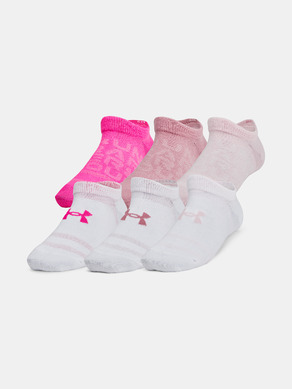 Under Armour UA Yth Essential No Show Ponožky 6 párů dětské