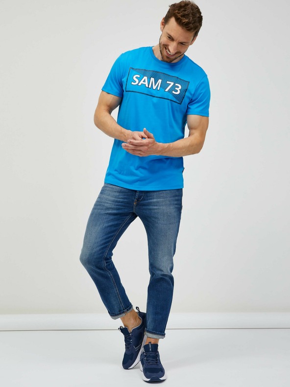 Sam 73 Fenri T-shirt Azul