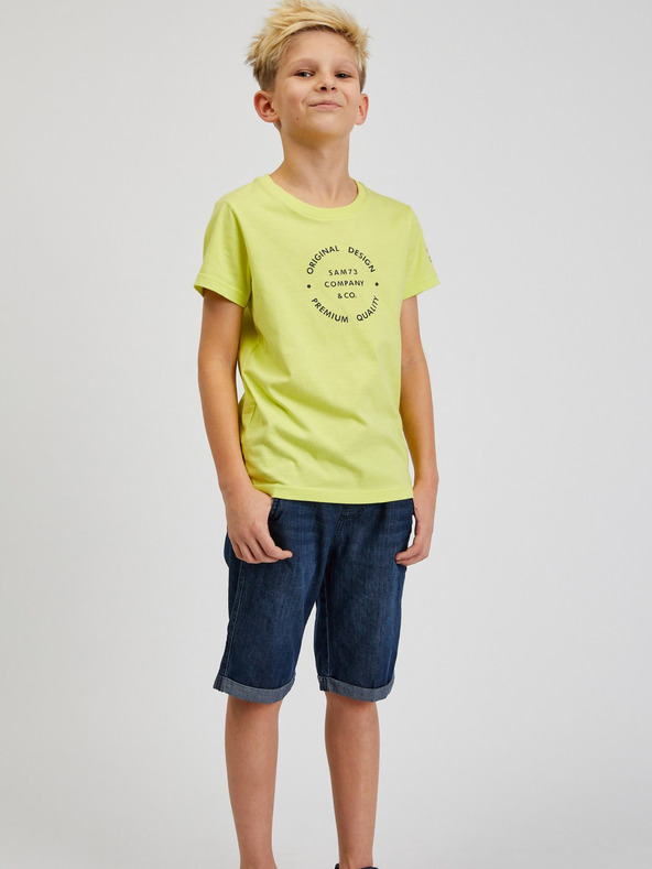 Sam 73 Pyrop Kids T-shirt Amarillo