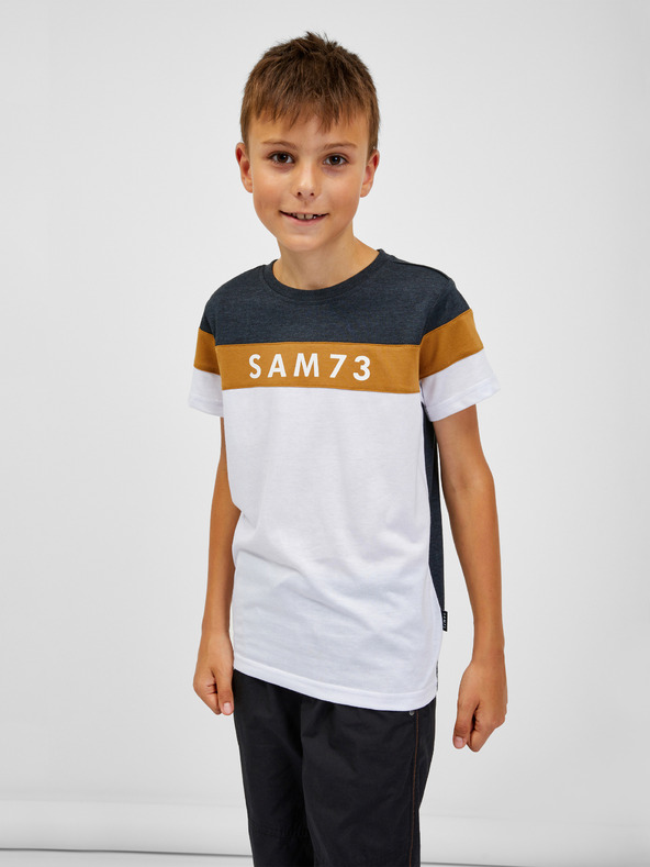 Sam 73 Kallan T-shirt Blanco