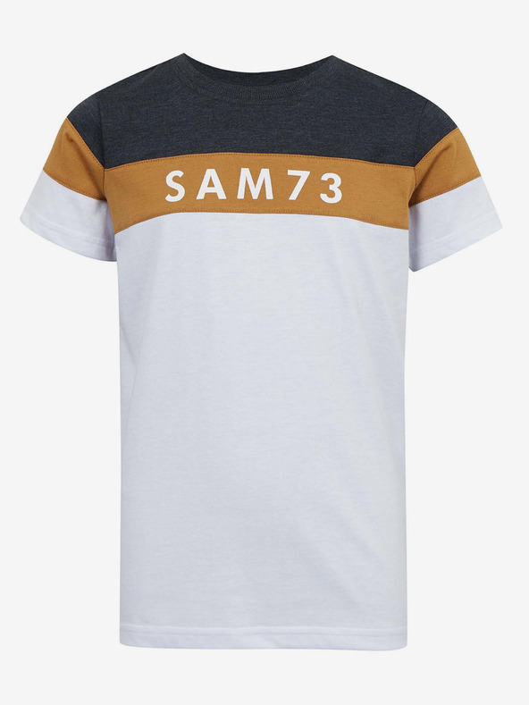 Sam 73 Kallan T-shirt Blanco