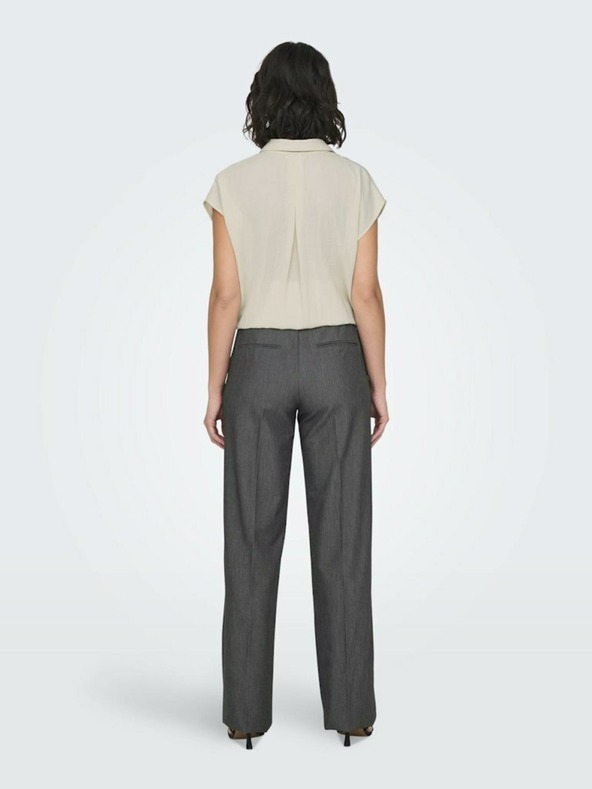 ONLY Kayle-Orleen Trousers Gris