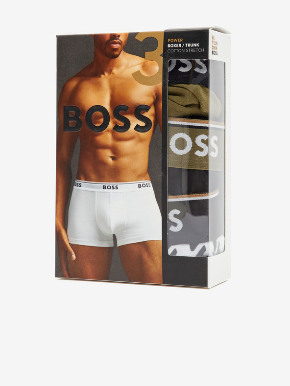 BOSS Boxers 3 Piece Verde