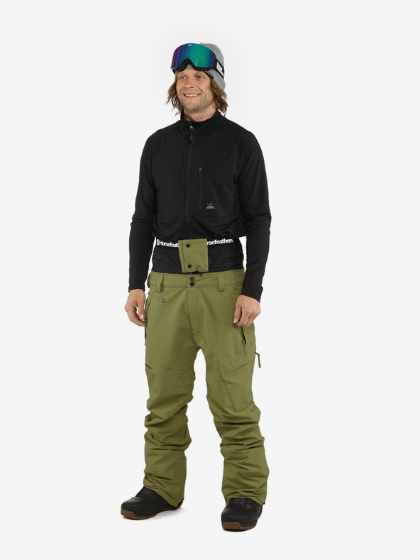 Horsefeathers Charger Trousers Verde