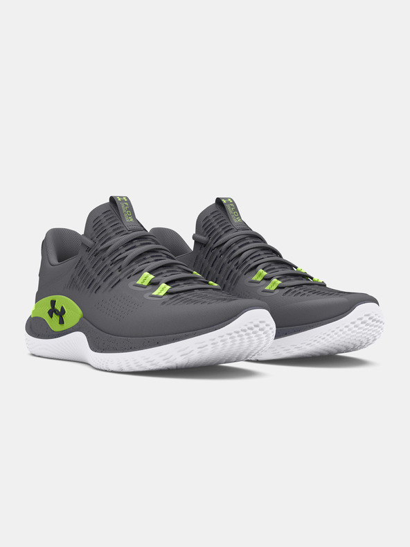 Under Armour UA Flow Dynamic INTLKNT Tenisky Šedá