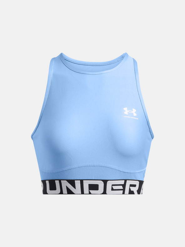 Under Armour HeatGear Rib Top Azul