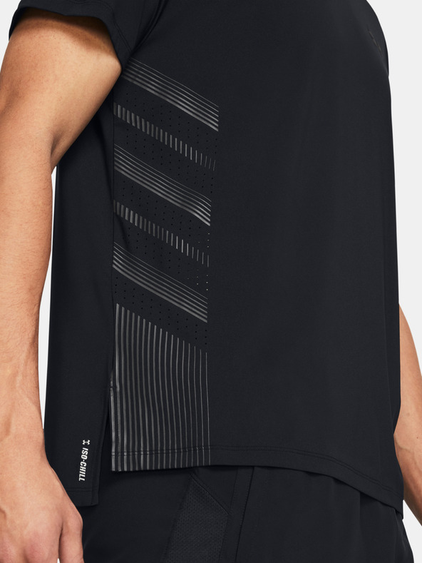 Under Armour UA Launch Elite Graphic SS T-shirt Negro